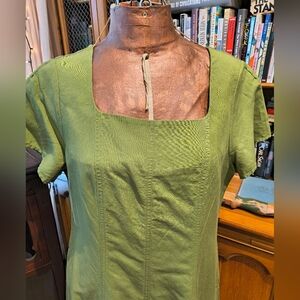 NWT Uniqlo Dress Green Size Large